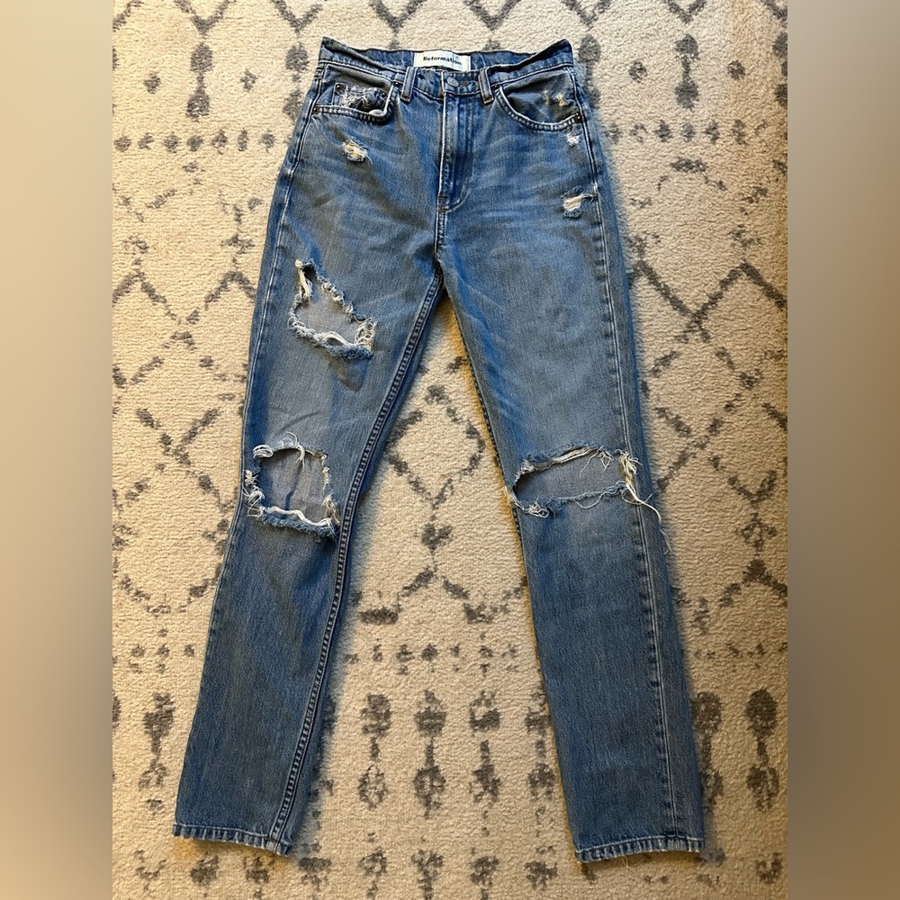 Reformation Jeans - Size 24 Mom Jean fit